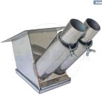 China plastic auxiliary machine spare part---Hopper Dryer Suction Box 1.5"/2" Double  /single pipe with Good price
