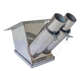China Hopper dryer spare part- Stainless steel Material Suction Box double/single tube supplier good price for export