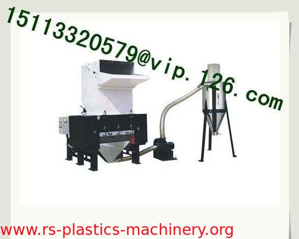 Automatic Plastic Crushing and Recycling System/Waste Plastic Shredder/Granulator/grinder