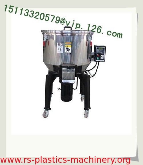 China Industrial electric plastics vertical soap raw materials color mixer/plastic mixer