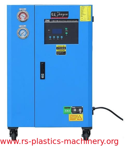 Box Type Industrial Water Cooled Water Chiller supplier with Scroll Compressor for injections, extruders,die cast etc