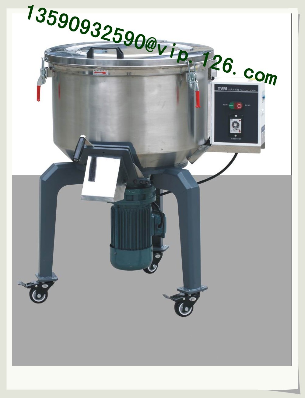 gray vertical color mixer 25kg capacity